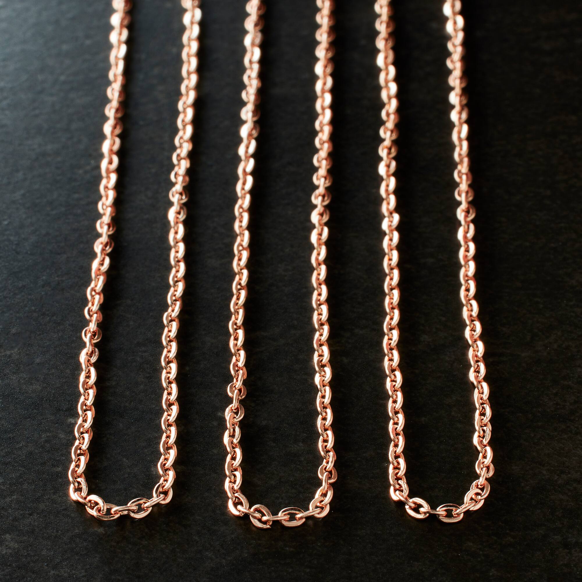 Rose Gold Chain Necklaces By Bead Landing™